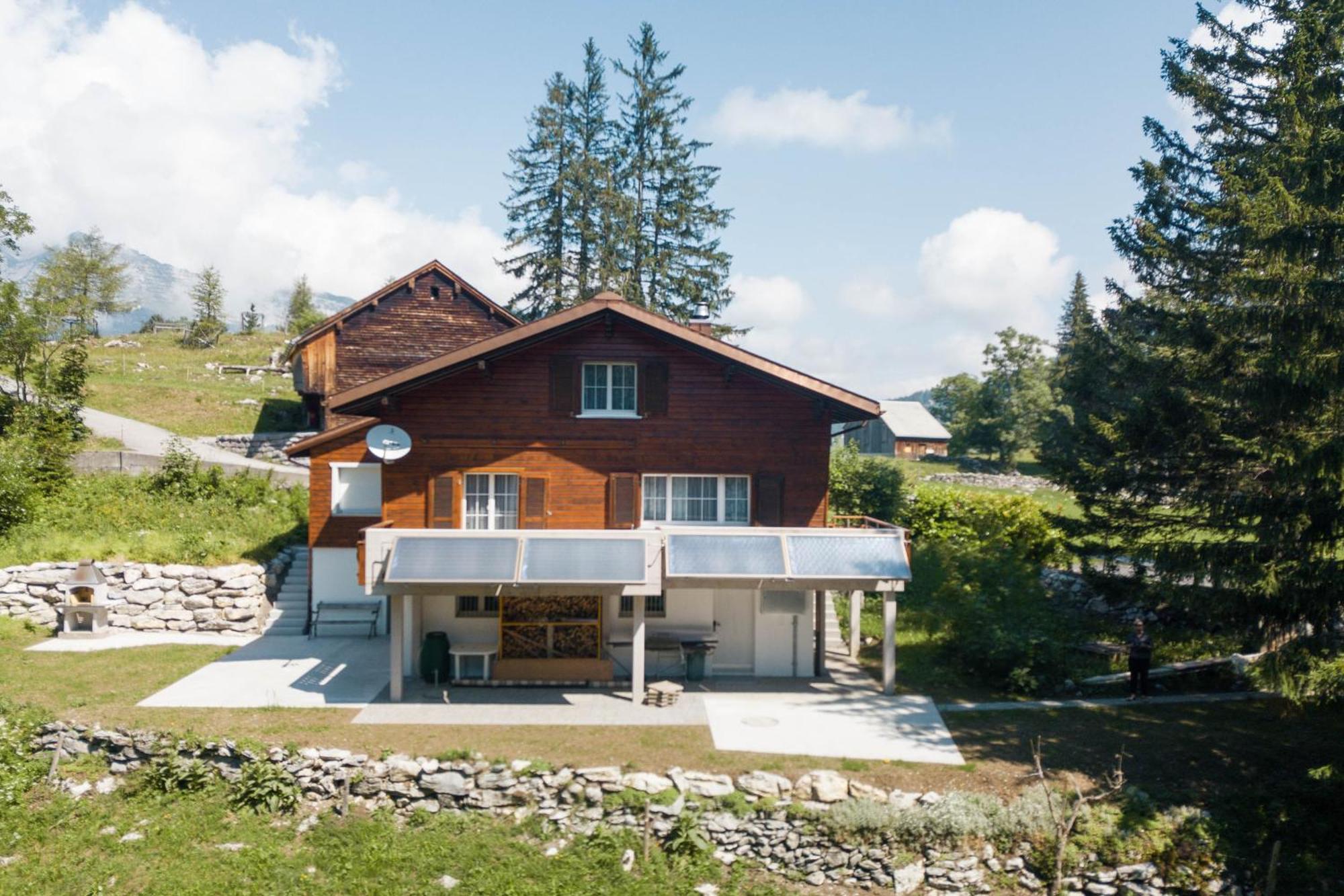 Chalet Chapfwald Amden Esterno foto